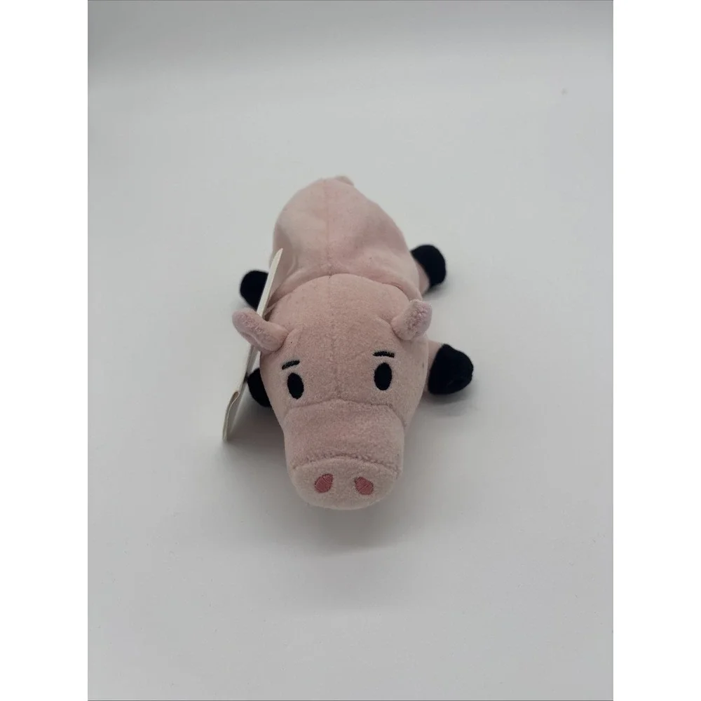 The Disney Store Mini Bean Bag Hamm the Pig 7